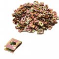 Uxcell 197pcs Speed Fastener U Nuts Car Dashboard Panel Self Tapping Screw Clips