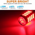 Winetis Newest 9-30v Super Bright Low Power Dual Brightness 1156 7506 1156a 1003 1141 P21w Ba15s Led Bulbs Replacement For Tail