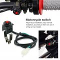 Motorcycle Kill Switch With Red Push Button And Plug Fit For Most Dirt Bike Pit Atv Quad