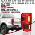 Led Tail Light Assembly For 2019 2023 Ford Ranger With Blind Spot Driver Side Left Red Lens Brake Running Signal Lamp Replaces