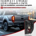 Led Tail Light Assembly For 2019 2023 Ford Ranger With Blind Spot Driver Side Left Red Lens Brake Running Signal Lamp Replaces