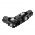Ocpty Smooth Steering Universal Joints 3 4 Round -3 Black Double U-joint Shaft