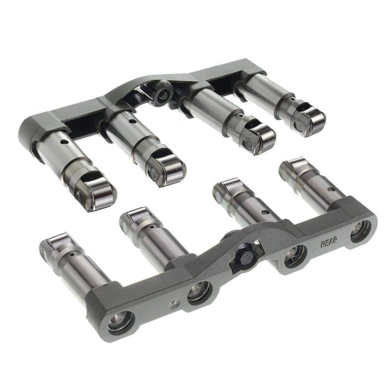 Set Of 2 Rear Side Engine Valve Lifters And Guides For Dodge Charger Durango Challenger Ram Jeep Commander Mds