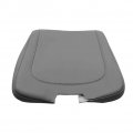 Leather Center Console Lid Armrest Jump Seat Cover Replacement For 2013 2014 2015 2016 2017 2018 Dodge Ram 1500 2500 3500 Grey 