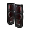 Spyder For Nissan Hardbody 86-97 Euro Style Tail Lights Pair Smoke Alt-yd-nh86-sm  