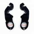 Httmt- Black 2 5 Inches Short Angled Adjustable Highway Foot Peg Mount Kit Compatible With 1 25 1-1 4 Engine Guard Kawasak