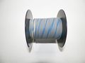 Gray Blue Striped 18 Ga Awg 100 Spool For Automotive Truck Motorcycle Rv General Purpose Gxl Copper Wire 94 O D Abrasion 