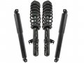 Front And Rear Strut Coil Spring Shock Absorber Kit 4 Piece For 2006 2009 Ford Fusion Fwd 2 3l Cylinder 