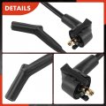 A-premium Ignition Spark Plug Wires Set Of 6 Compatible With Ford F-150 F150 E-150 Econoline E-250 Club Wagon 1997-2000 4 2l