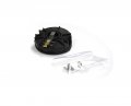 D660707 Rotor For 4 Cyl Flame Thrower Billet Distributor Black Machined Finish