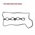 X Autohaux 1 Set Engine Valve Cover Gasket Py01-10-235 For Mazda 3 6 Cx-5 2 5l I4 Black