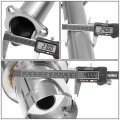 4 Inches Round Muffler Tip Catback Exhaust System Compatible With Acura Integra Rs Gs Ls 4-door Sedan 1994-2001 Stainless Steel