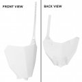 Hecasa Restyle Plastic Kit Bodywork Set Fairing Compatible With 2002-2007 Honda Cr125r Cr250r White