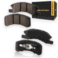 Front Ceramic Brake Pad Set For Mitsubishi Mirage G4 2017 2018 2 Wheel Replacement 4605b005 And 4605b530