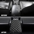 Auceli Fluffy Car Armrest Cover Bling Diamond Auto Center Console Pad Soft Seat Box Protector Plush Cushion For Arm Rest