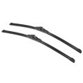 1 Pair 24 23 Front Windshield Wiper Blade For Audi A8 2002-2009 Replacement Set With Upgraded Stability All Weather Not J U 