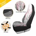 Alaza Car Seat Covers Full Set Paris Eiffel Tower Couple Pink Floral Vehicle Cushion Cover Fit For Most Sedan Truck And Suv