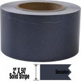 Universal Premium Two Inch Solid Stripe Auto Truck Customizing Tfx 0132112-2 X 50 112 Magnesium Metallic