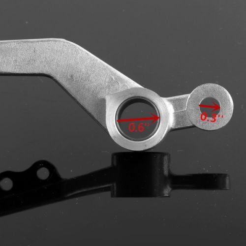 Tcmt Aluminum Silver Rear Brake Foot Pedal Lever Fits For Honda Cbr600rr Cbr 600rr 2007-2023