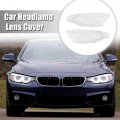 X Autohaux 1 Pair Car Front Headlight Headlamp Lense Clear Lens Cover Cap Pc Shell For Bmw F30 F31 F35 2012-2015 63117339389