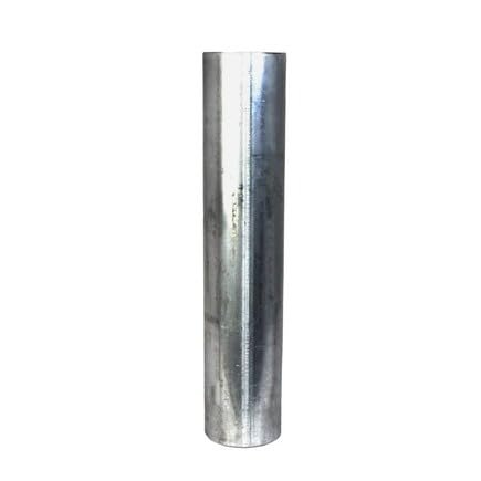 P224589 Exhaust Stack Pipe 24 In Straight Style Od Connection Machined Finish