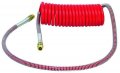 Tectran 16215-40r Industry Grade Aircoil Red 15 Length 40 Pigtail Tractor End 12 Trailer Pack Of 
