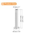 50pcs Semi Tubular Rivets 2 5mm X 16mm Aluminum Round Flat Head Semi-tubular Metal Stud Rivet For Industry Household Repairing