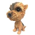 Cogeek Bobble Head Dogs Bobbing Heads Car Dash Puppy Decoration Yorkshire Terrier 