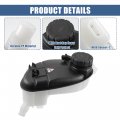 X Autohaux Coolant Radiator Reservoir Tank 2465000049 Overflow Expansion Bottle With Cap And Sensor For 2013-2018 Mercedes-benz