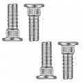 Caltric 4 Front Wheel Hub Stud Bolt Compatible With Yamaha Big Bear 350 Yfm350u Yfm350f 1998