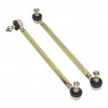 Steering Tie Rod Ball Joint 2pcs 250mm 10mm Thread Steel Alloy For 125cc Quad Dirt Bike Atv Go Kart