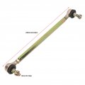 Steering Tie Rod Ball Joint 2pcs 250mm 10mm Thread Steel Alloy For 125cc Quad Dirt Bike Atv Go Kart
