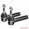 A-premium 2 X Front Outer Tie Rod Ends Compatible With Dodge Caravan Grand 2001-2004 Chrysler Town Country Voyager 2001-2003