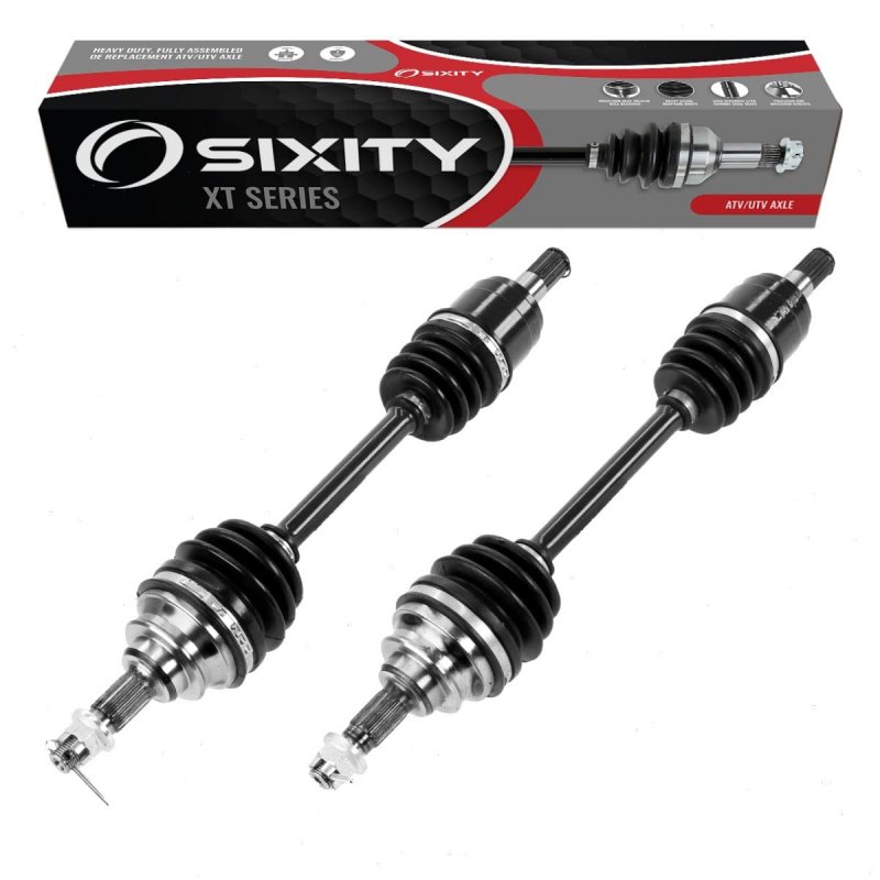 2 Pc Sixity Xt Front Left Right Axle For Honda Trx500 2013 Trx500fa Ac Foreman Rubicon 4x4