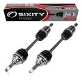 2 Pc Sixity Xt Front Left Right Axle For Honda Trx500 2013 Trx500fa Ac Foreman Rubicon 4x4 