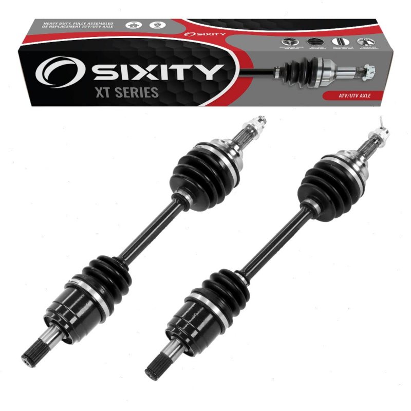 2 Pc Sixity Xt Front Left Right Axle For Honda Trx500 2013 Trx500fa Ac Foreman Rubicon 4x4