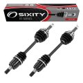 2 Pc Sixity Xt Front Left Right Axle For Honda Trx500 2013 Trx500fa Ac Foreman Rubicon 4x4