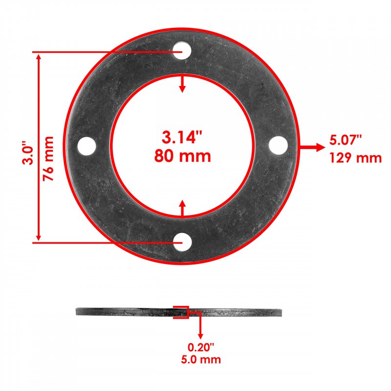 Caltric Spindle Assembly W Reinforcement Ring For John Deere 38 42 And 48 Mower Deck