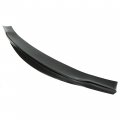 Hecasa Front Bumper Lip Compatible With 2012-2017 Bmw F10 M5 Center Chin Spoiler Carbon Fiber Plastic