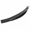 Hecasa Front Bumper Lip Compatible With 2012-2017 Bmw F10 M5 Center Chin Spoiler Carbon Fiber Plastic
