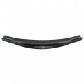 Hecasa Front Bumper Lip Compatible With 2012-2017 Bmw F10 M5 Center Chin Spoiler Carbon Fiber Plastic