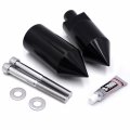 Httmt- Billet Aluminum Spike Sport Bike Frame Sliders For 2005-2006 Suzuk Gsxr 1000 P N Mt290-008