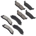 Brake Pad Sets 8pcs Ford Expedition 2018-2021 For F-150 2015-2020 Lincoln For Navigator D1414 D1790 