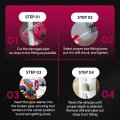 1-inch Head Plastic Pipe Fitting Reamer With 4-inch Hex Shaft Pvc Saver For Sch40 Abs Cpvc Water Drain Vent Lines Fits Standard