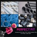 1-inch Head Plastic Pipe Fitting Reamer With 4-inch Hex Shaft Pvc Saver For Sch40 Abs Cpvc Water Drain Vent Lines Fits Standard