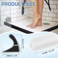 Flexible Shower Water Barrier 39 Tpe Edge Stopper Blocker Splash Guard For Bathtub Sink Washing Machine Dry And Wet Separation