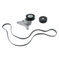 Serpentine Belt Tensioner Tool Drive Component Kit Replacement For Cadillac Escalade 2003-2006 Chevy Silverado 1500 2002-2006 
