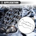 Motoforti Engine Valve Cover Gasket For Chevy Malibu 2006-2012 Rubber 12598014 Black