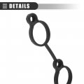 Motoforti Engine Valve Cover Gasket For Chevy Malibu 2006-2012 Rubber 12598014 Black