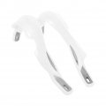 Qiilu 22mm Universal Aluminum Alloy Hand Guards Dirt Bike Handguards Motorcycle For Off Road Atv Yamaha Kawasaki Suzuki White 6